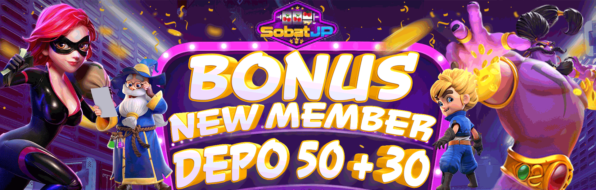 BONUS NEW MEMBER 50+30