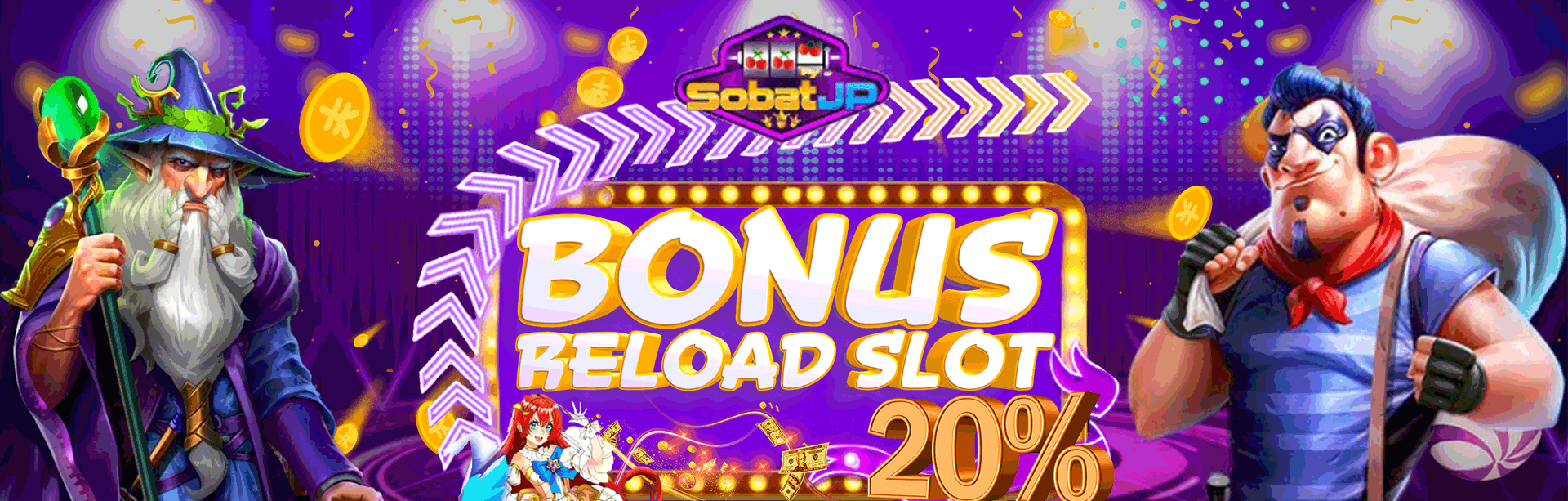 BONUS RELOAD 20%